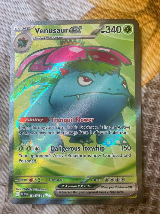 Venusaur EX ultra rare from scarlet and violet 151
