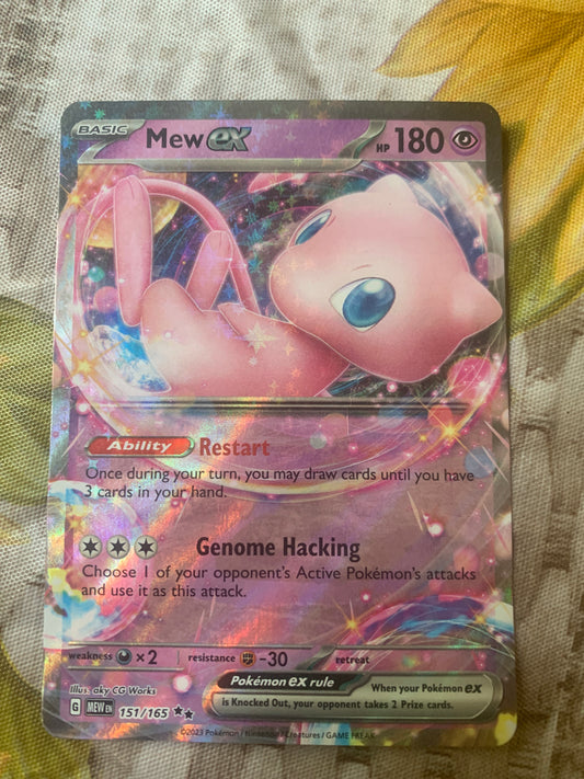 Mew EX double rare from scarlet and violet 151