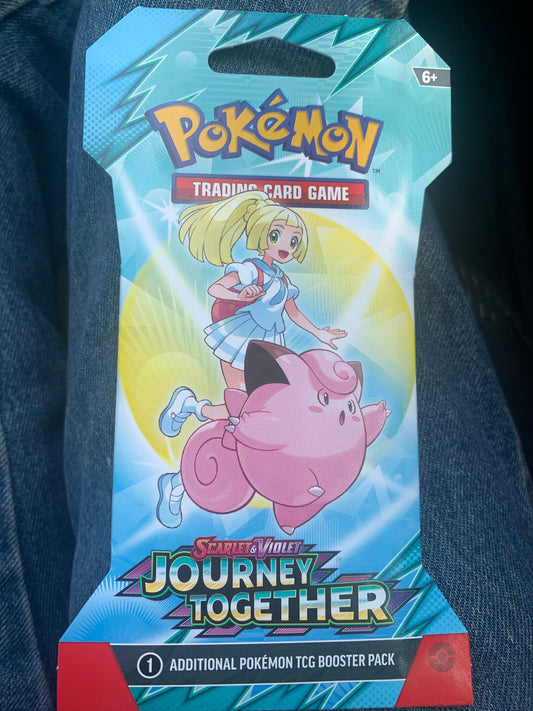 Pokemon journey together sleeved booster pack